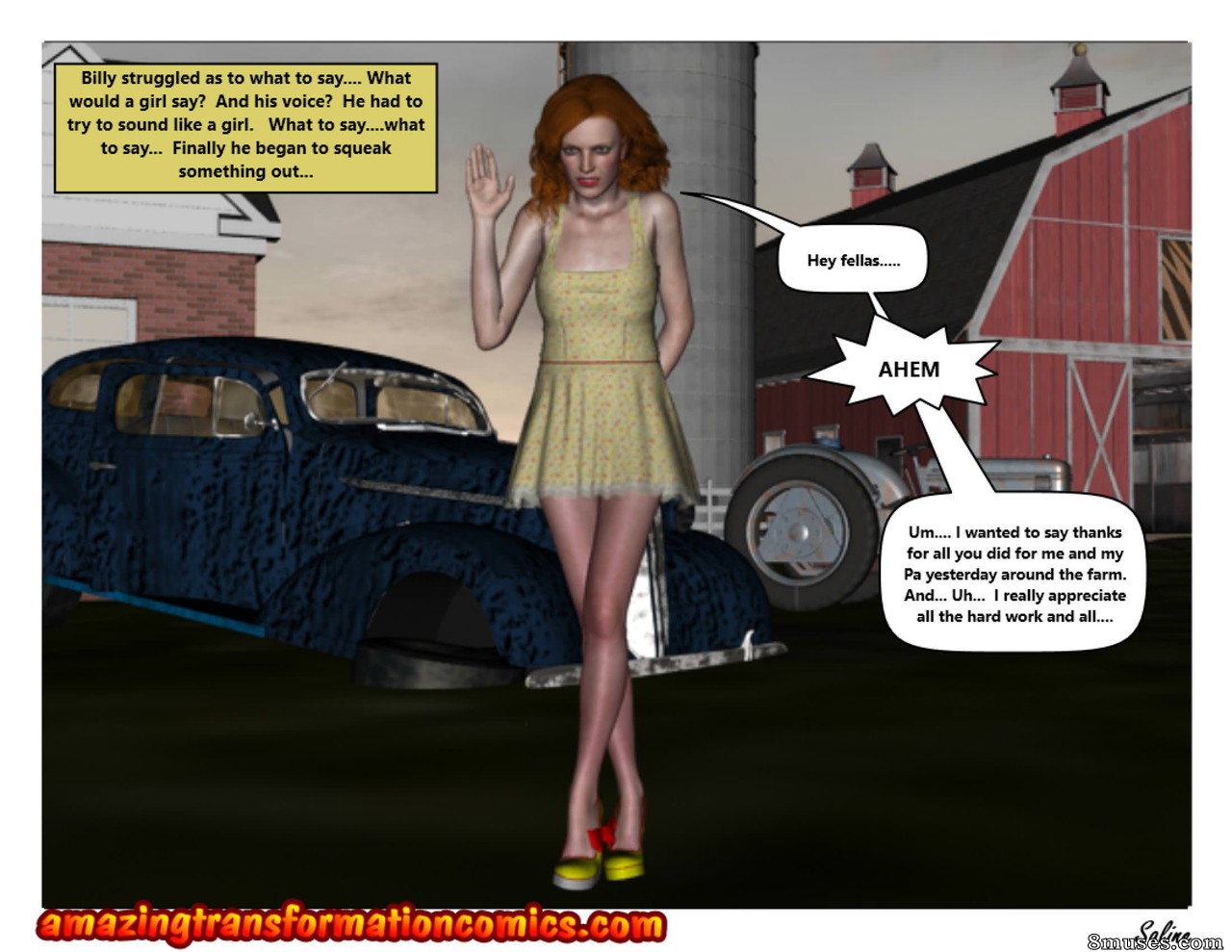Farmer Brown's New Daughter - Issue 2 - Page 8