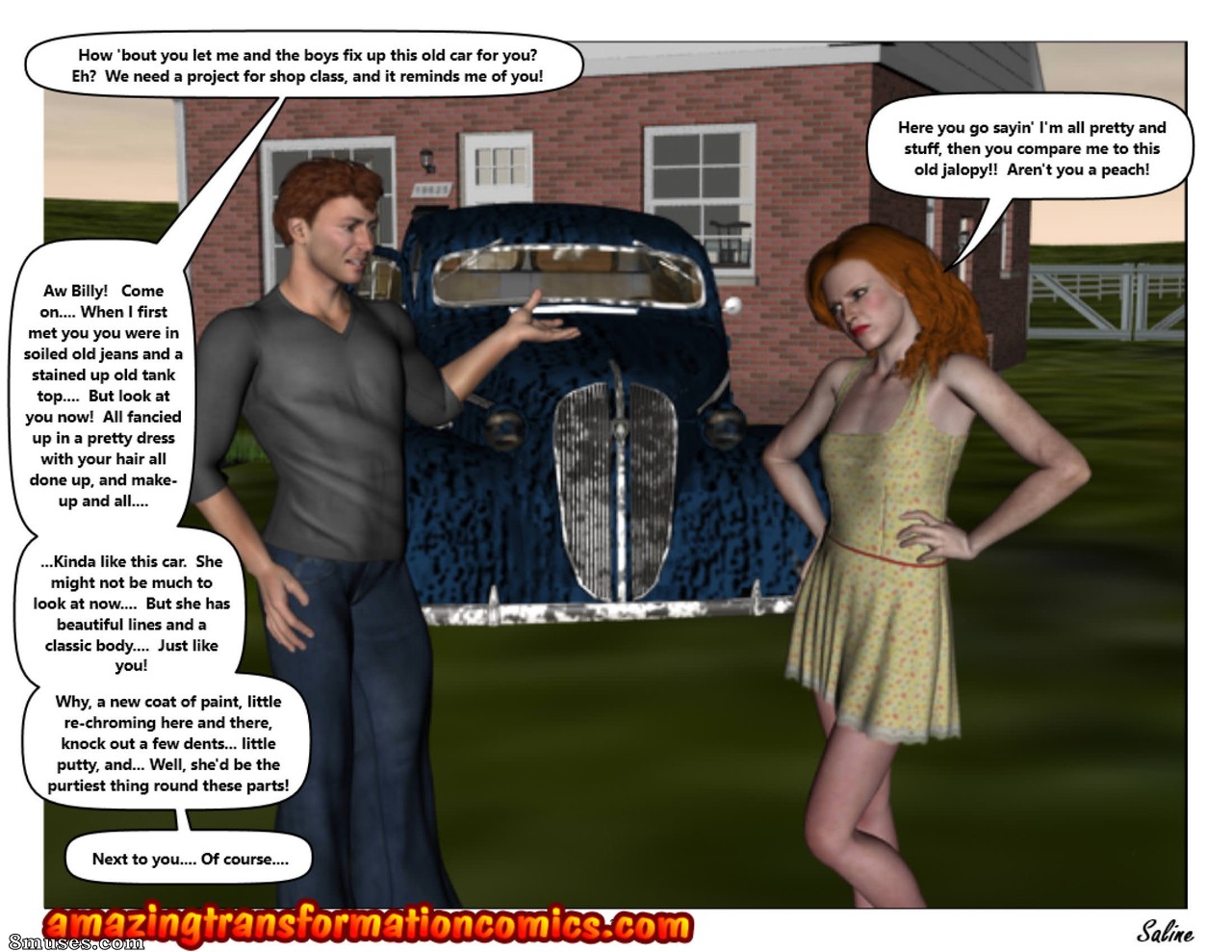 Farmer Brown's New Daughter - Issue 2 - Page 36