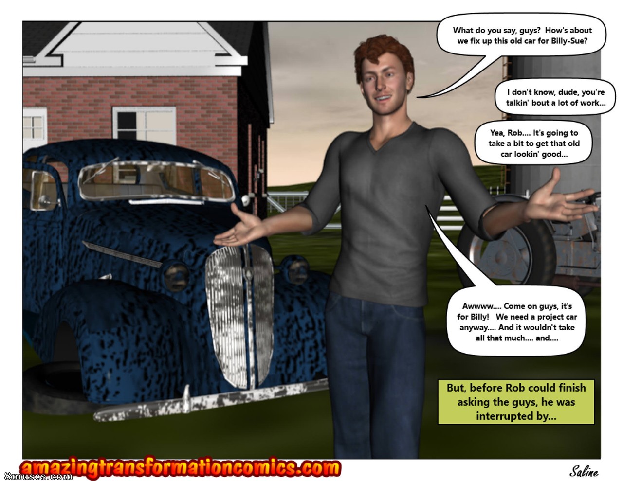 Farmer Brown's New Daughter - Issue 2 - Page 37