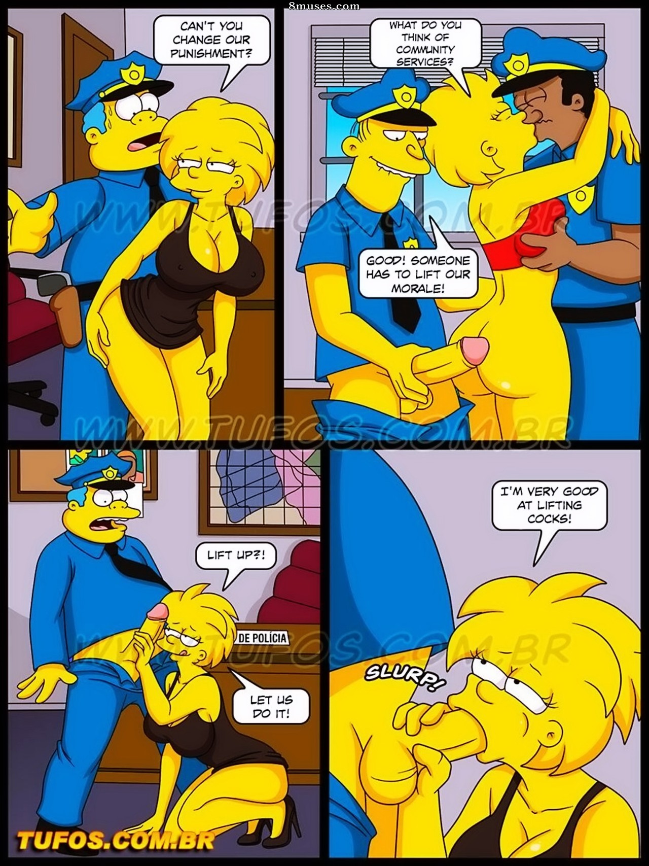 Los Simptoons - Inglés - Número 31 - Ataque obsceno a la modestia - Página 6