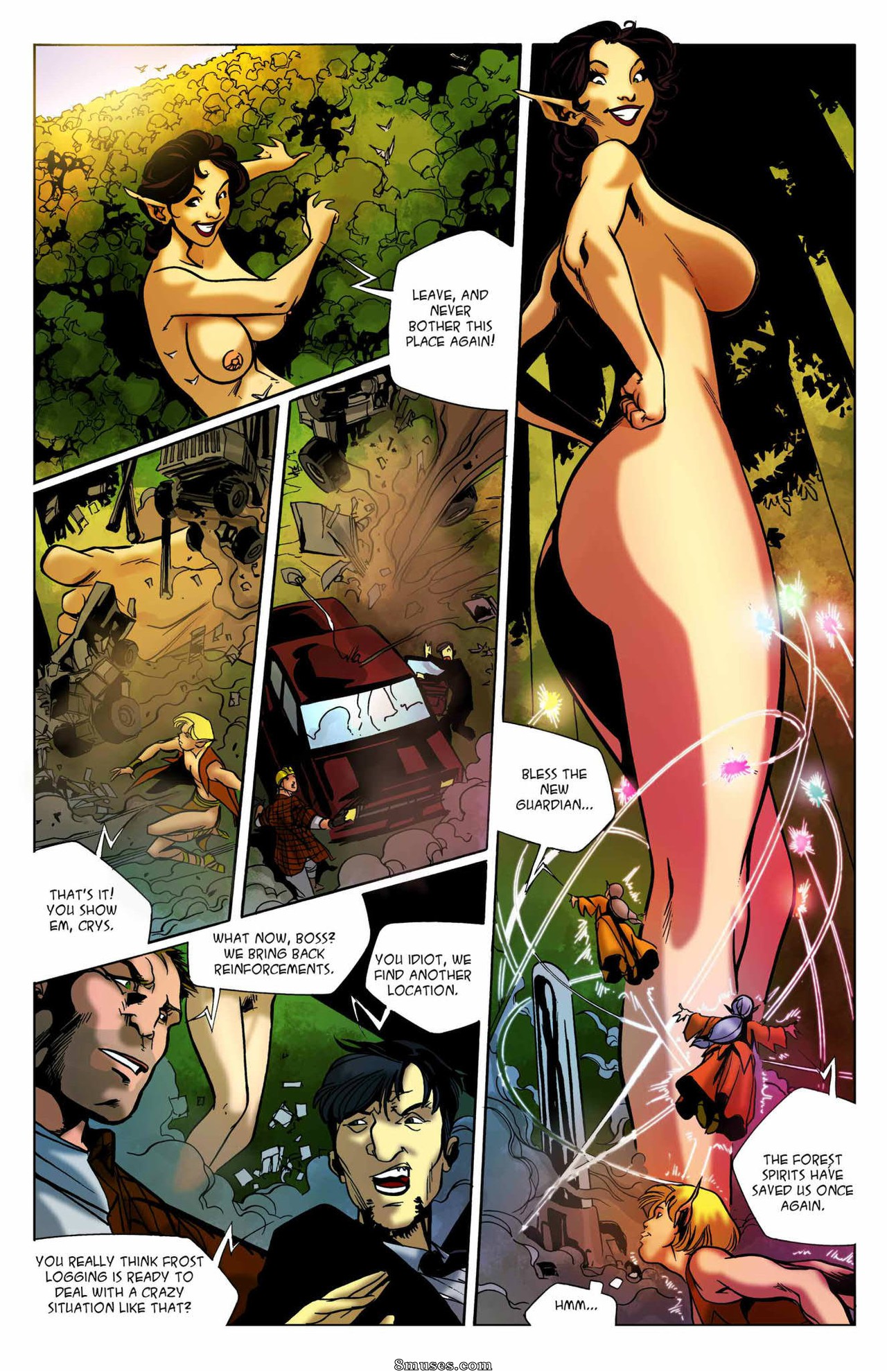 Giantess Club Comics - O novo guardião - Página 21