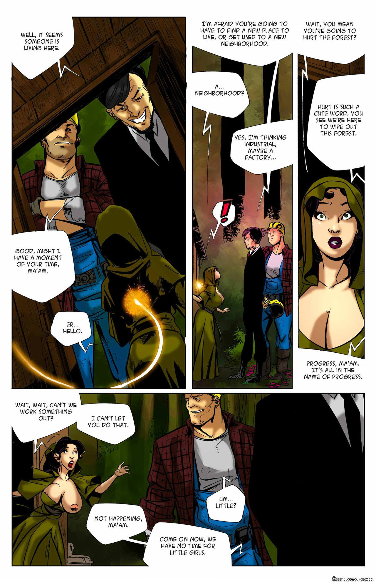 Giantess Club Comics - O novo guardião - Página 15