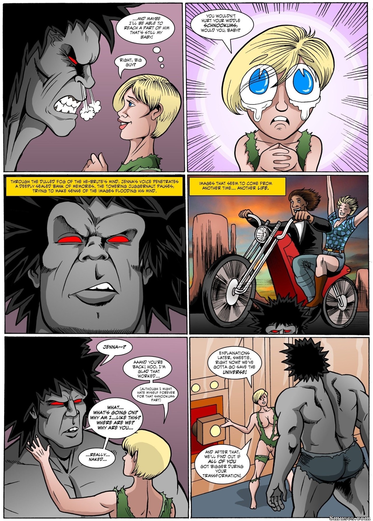Manic Comics - She-brute 11-12 - Página 15