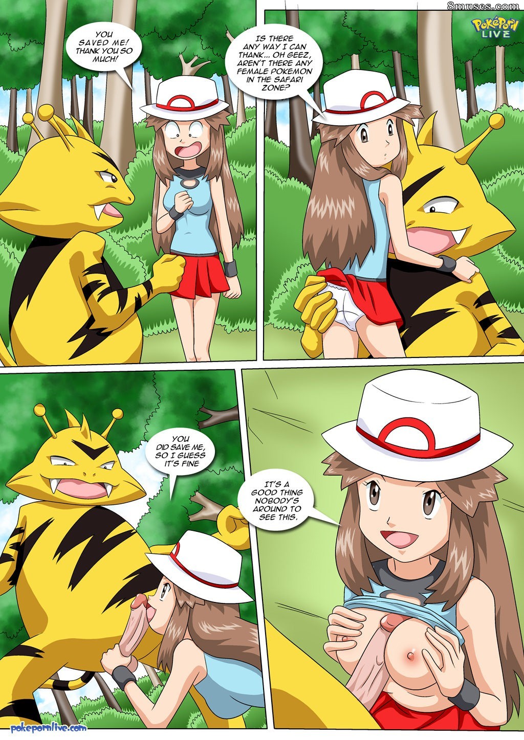 PokepornLive Comics - Leafs Safari Adventure - Page 8