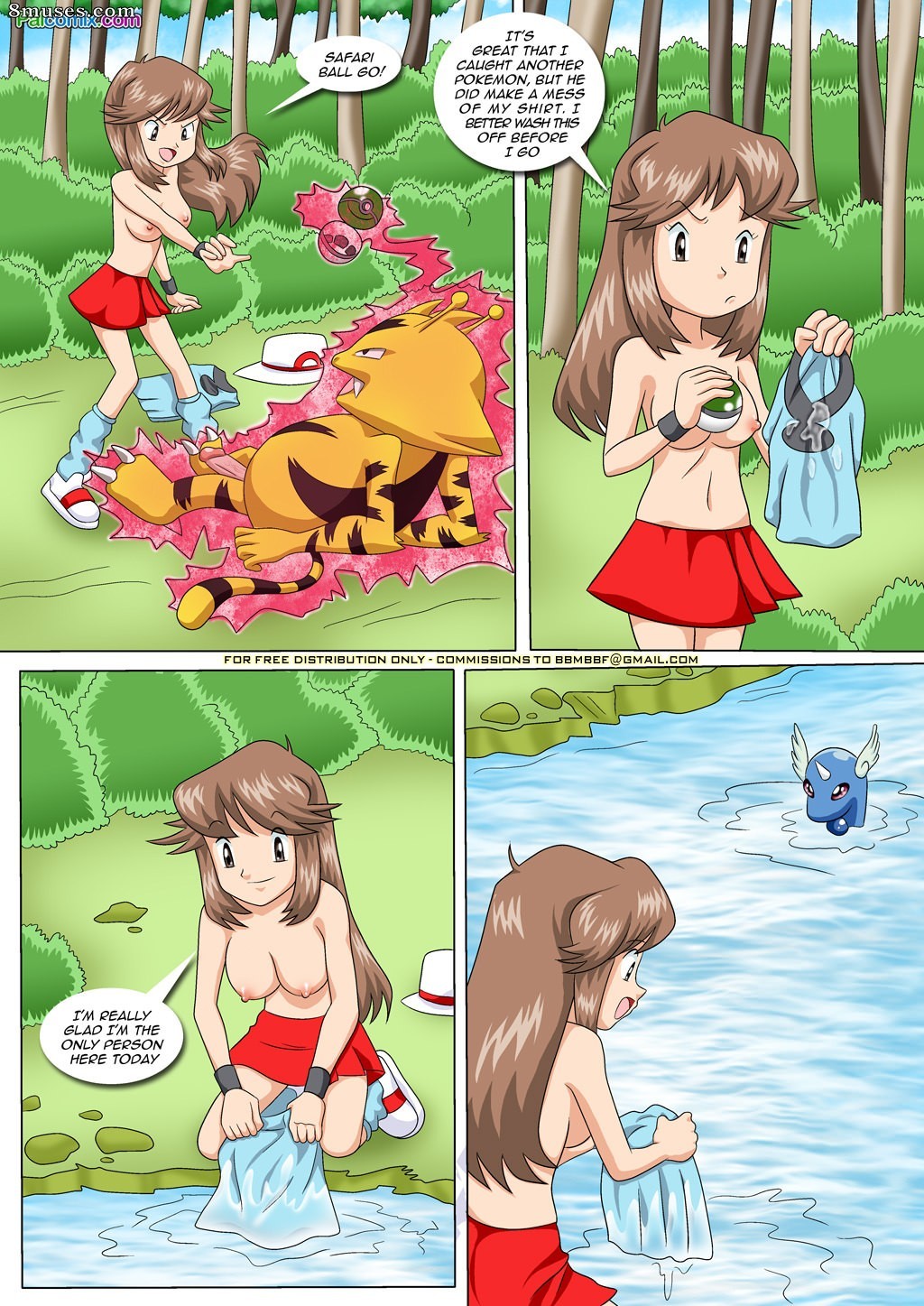 PokepornLive Comics - Aventura safari da Folha - Página 12