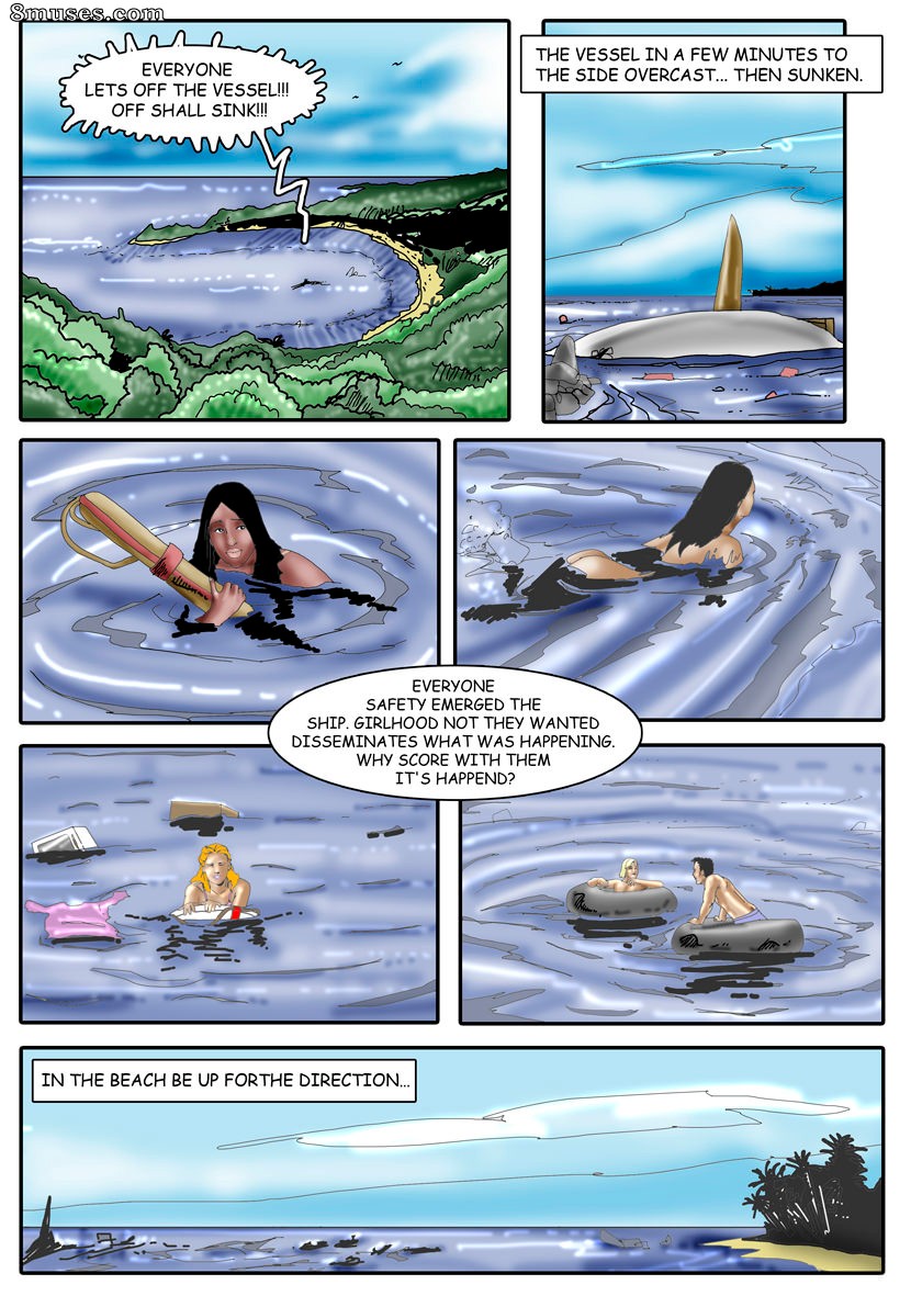 AllPornComics.com Comics - Isla del sexo - Página 8