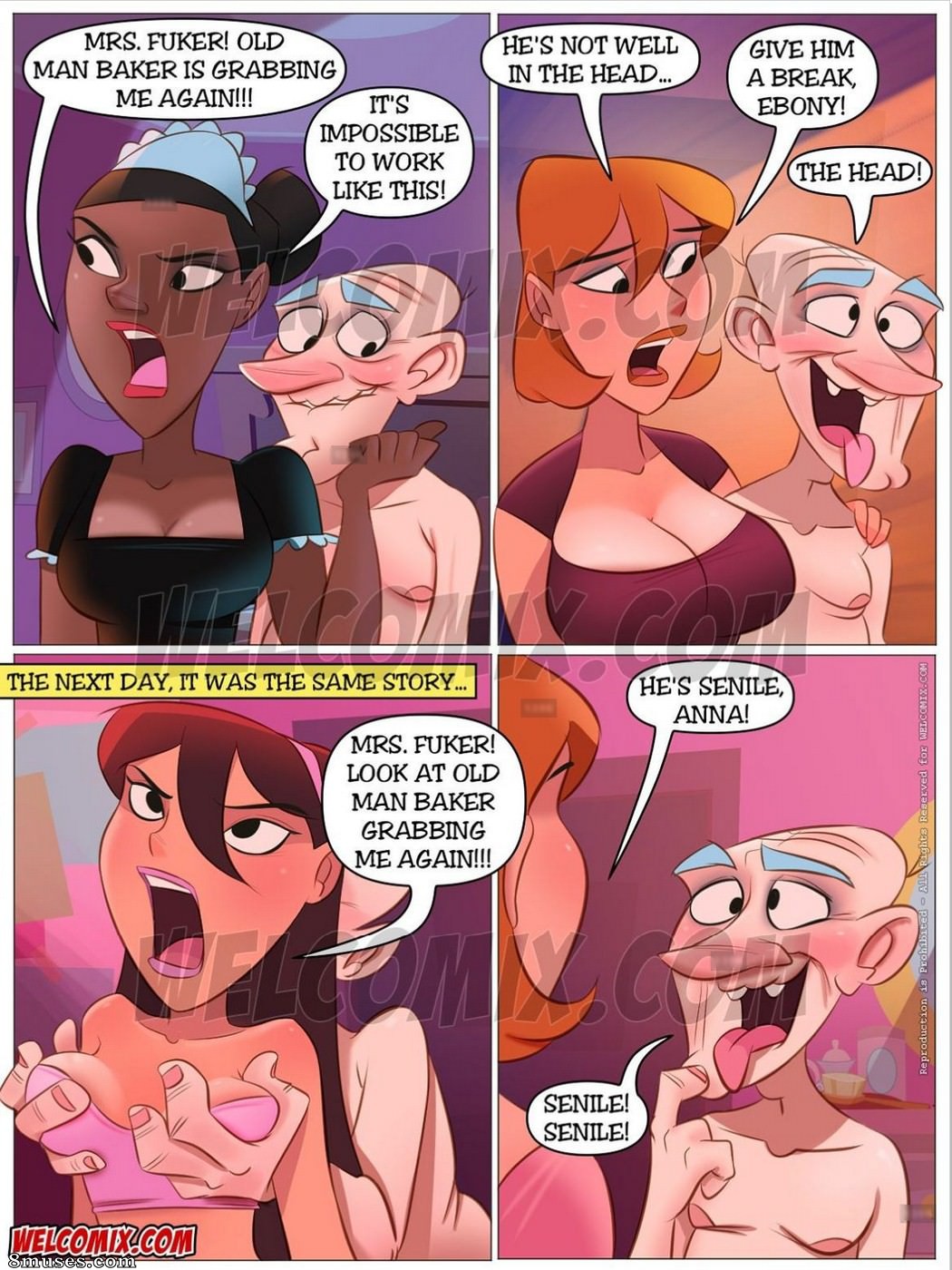 Familia Sacana - English - Family Sacana 33 - Old Man Baker Went Senile - Page 3