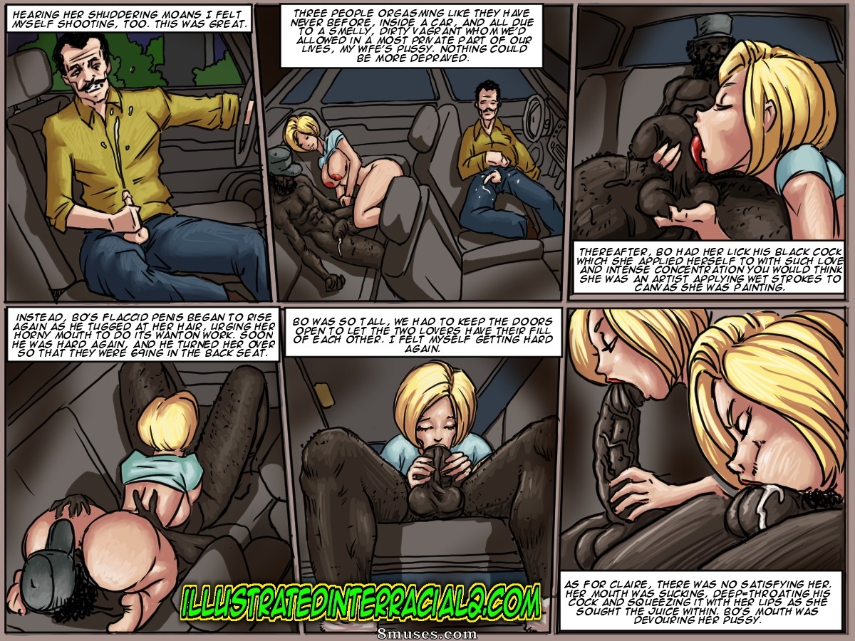 IllustratedInterracial.com Comics - Explotando a mi esposa - Página 9