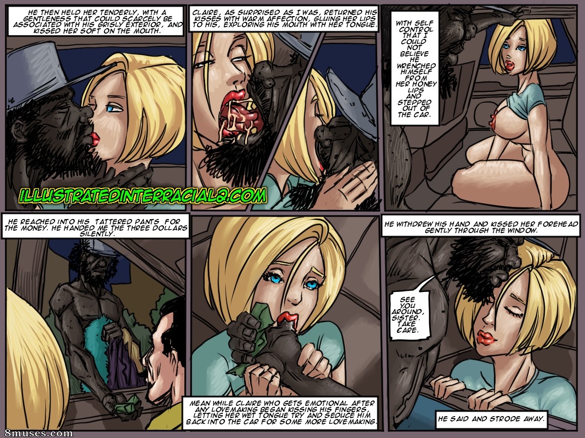 IllustratedInterracial.com Comics - Cafetinando minha esposa - Página 13