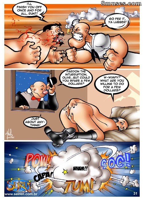 Seiren.com.br Comics - Popeye- The Dance Instructor - Page 32