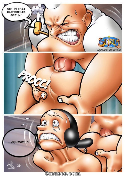 Seiren.com.br Comics - Popeye - O instrutor de dança - Página 40