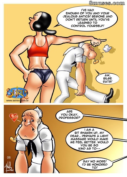 Seiren.com.br Comics - Popeye- The Dance Instructor - Page 7