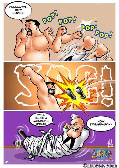 Seiren.com.br Comics - Popeye - El instructor de baile - Página 25