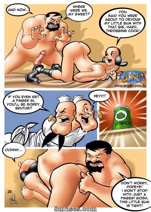 Seiren.com.br Comics - Popeye - O instrutor de dança - Página 26