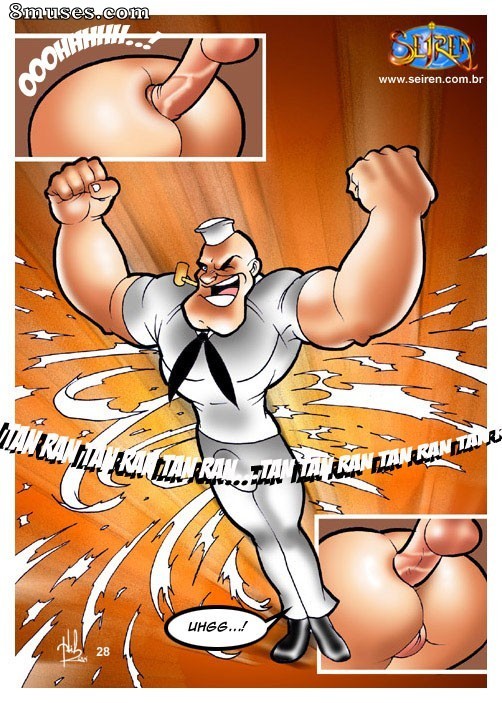 Seiren.com.br Comics - Popeye - O instrutor de dança - Página 29