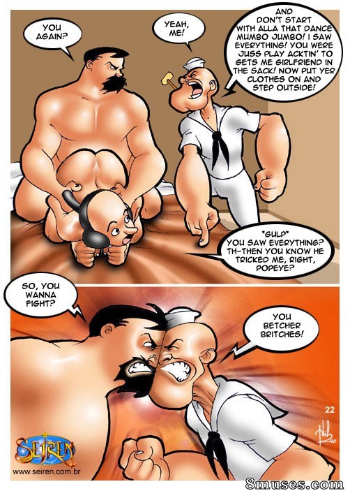 Seiren.com.br Comics - Popeye - O instrutor de dança - Página 23