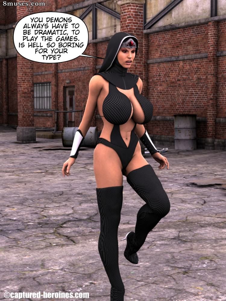 Captured-Heroines Comics - Sister Soulforge - Page 9