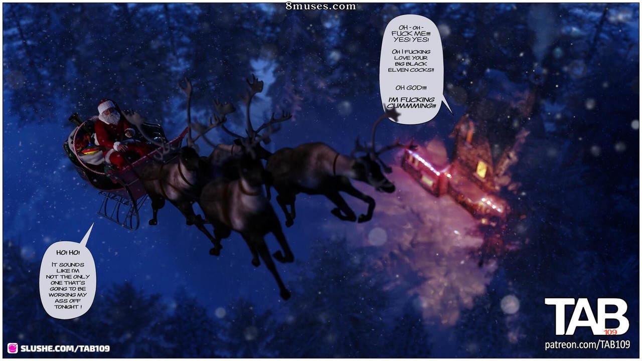 Tab109 - Here Cums Mrs Claus - Page 8