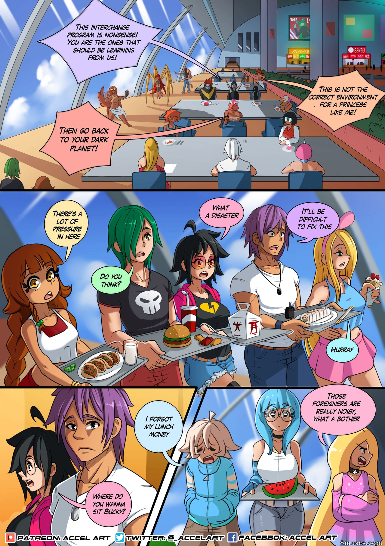 Accel Art Comics - Axi Stories 3 - The Sexstream - Page 10