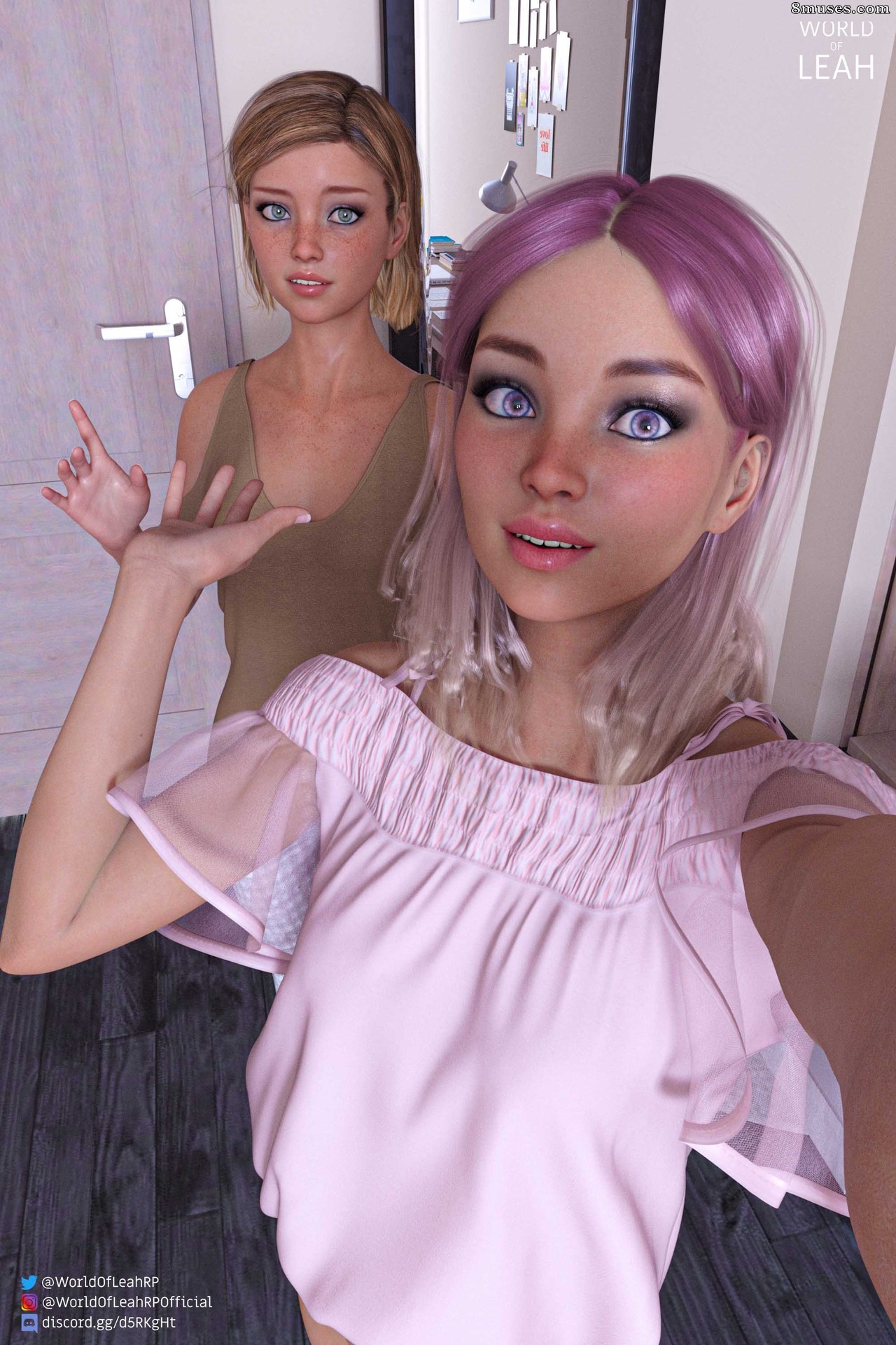WorldofLeah - 02. Leah visita Kendall - Página 1