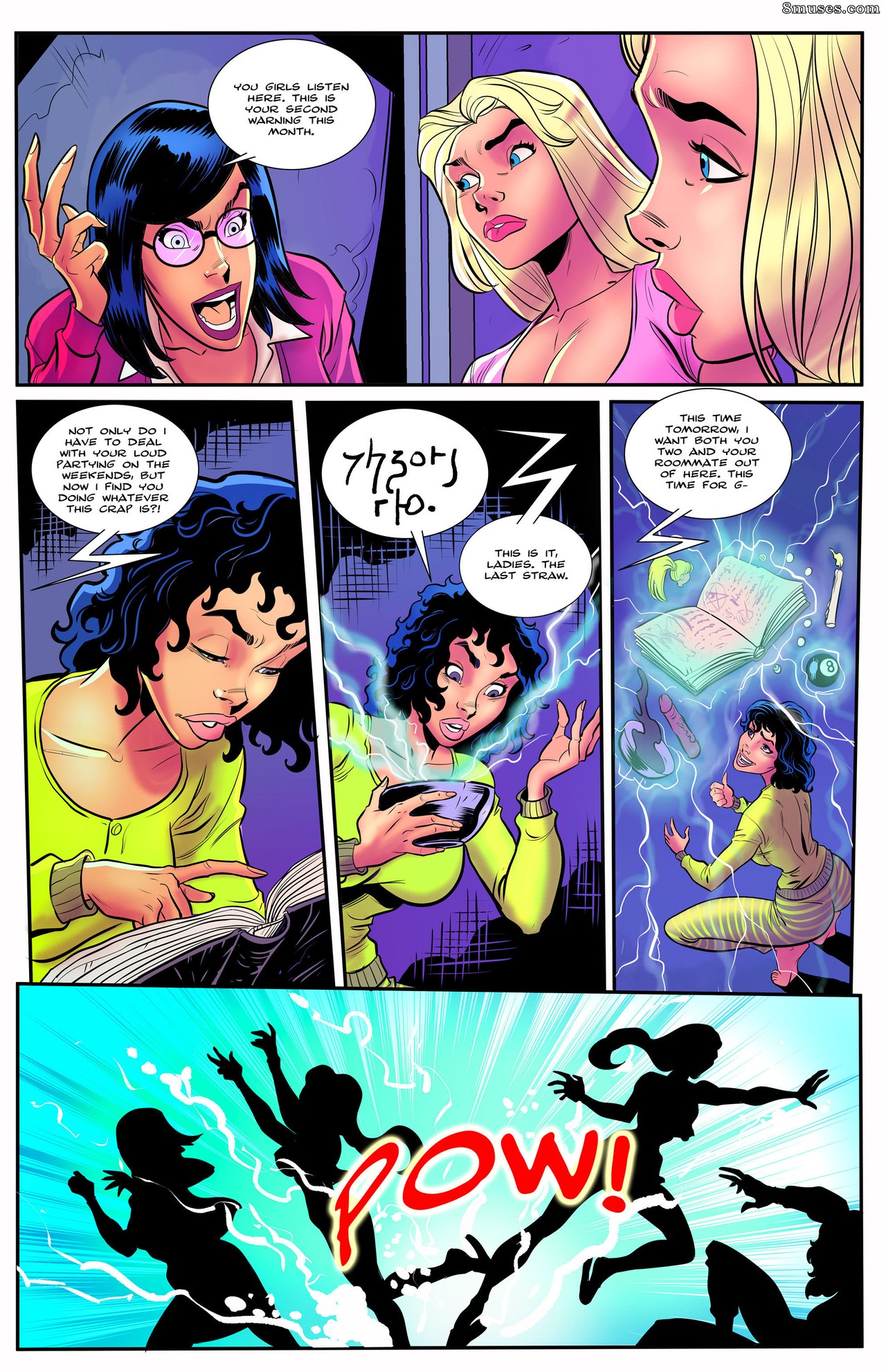 Bimbo Story Club Comics - Dark Summoning - Raising Hell - Page 4