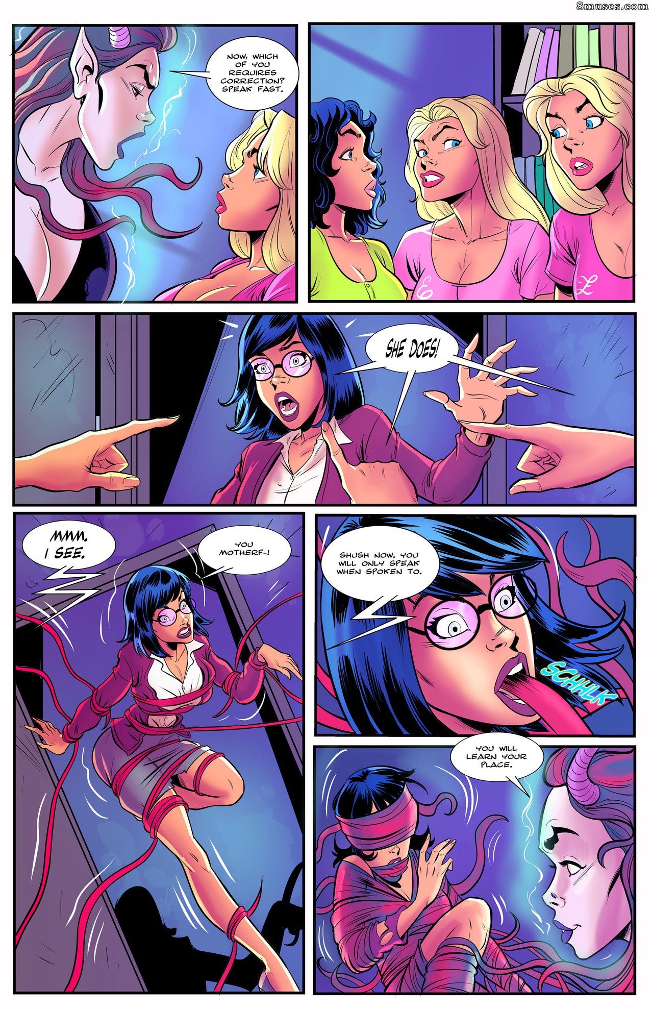 Bimbo Story Club Comics - Dark Summoning - Raising Hell - Page 6