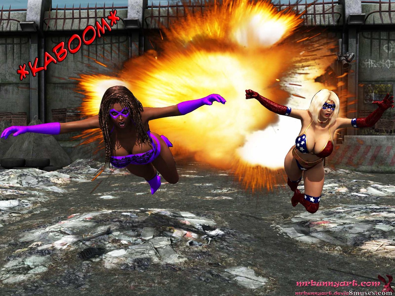 MrBunny Comics - Patriotica vs The Shadow Syndicate - Page 385