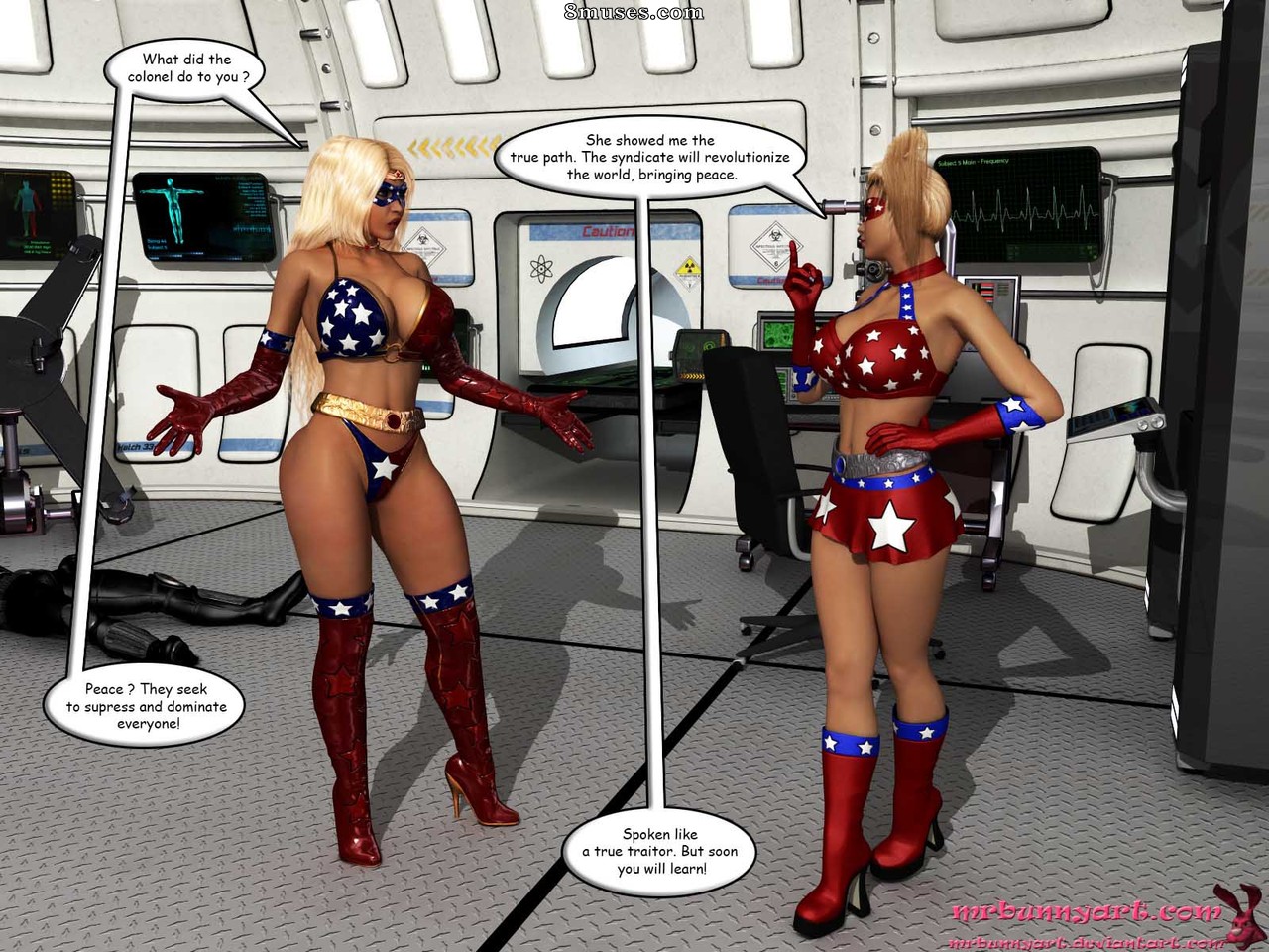MrBunny Comics - Patriotica vs El Sindicato de las Sombras - Página 367
