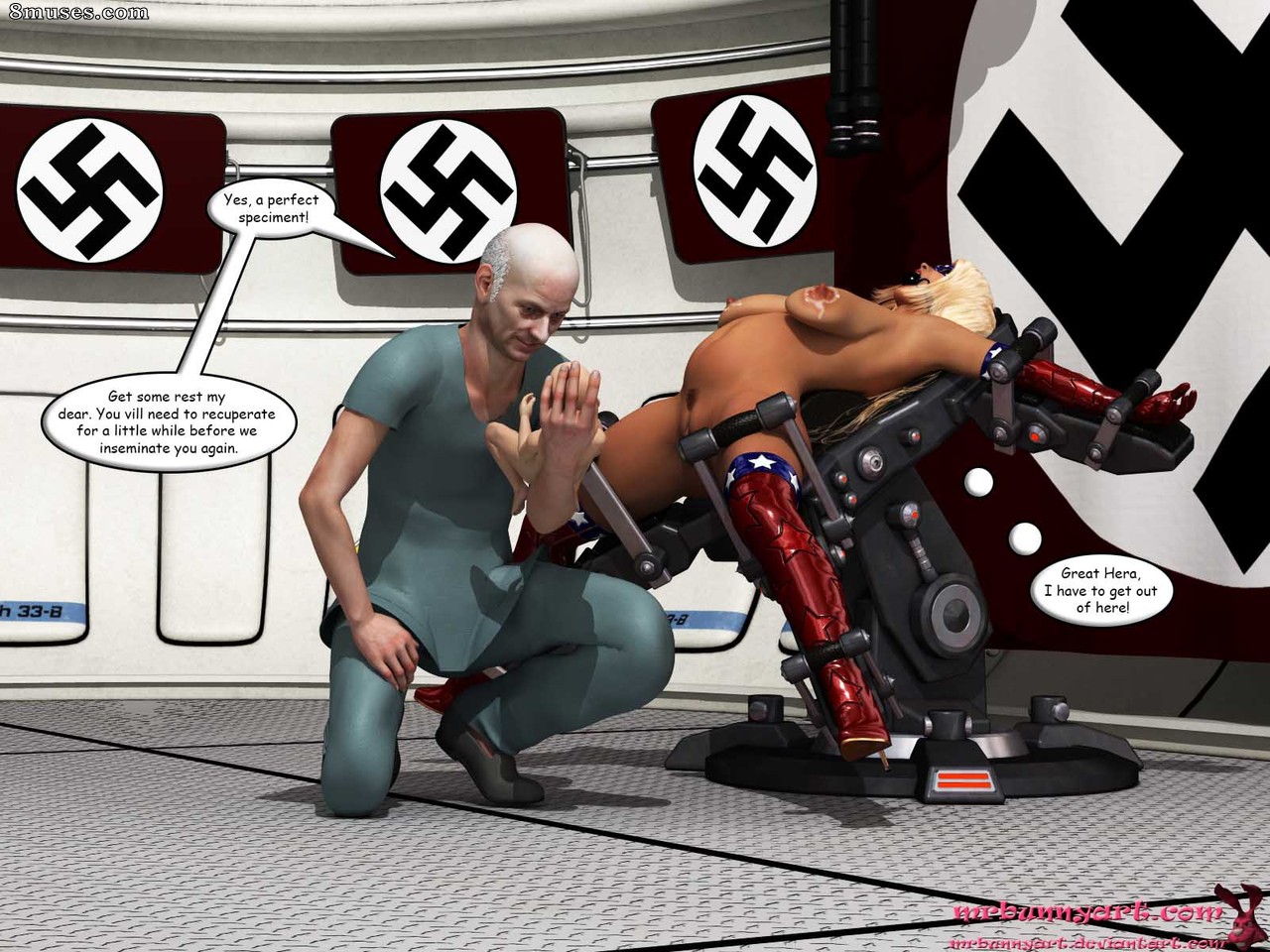 MrBunny Comics - Patriotica vs A Sindicato das Sombras - Página 345