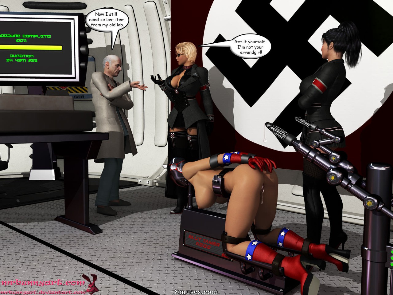 MrBunny Comics - Patriotica vs A Sindicato das Sombras - Página 136
