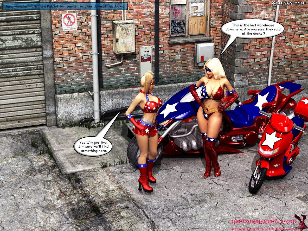 MrBunny Comics - Patriotica vs A Sindicato das Sombras - Página 224