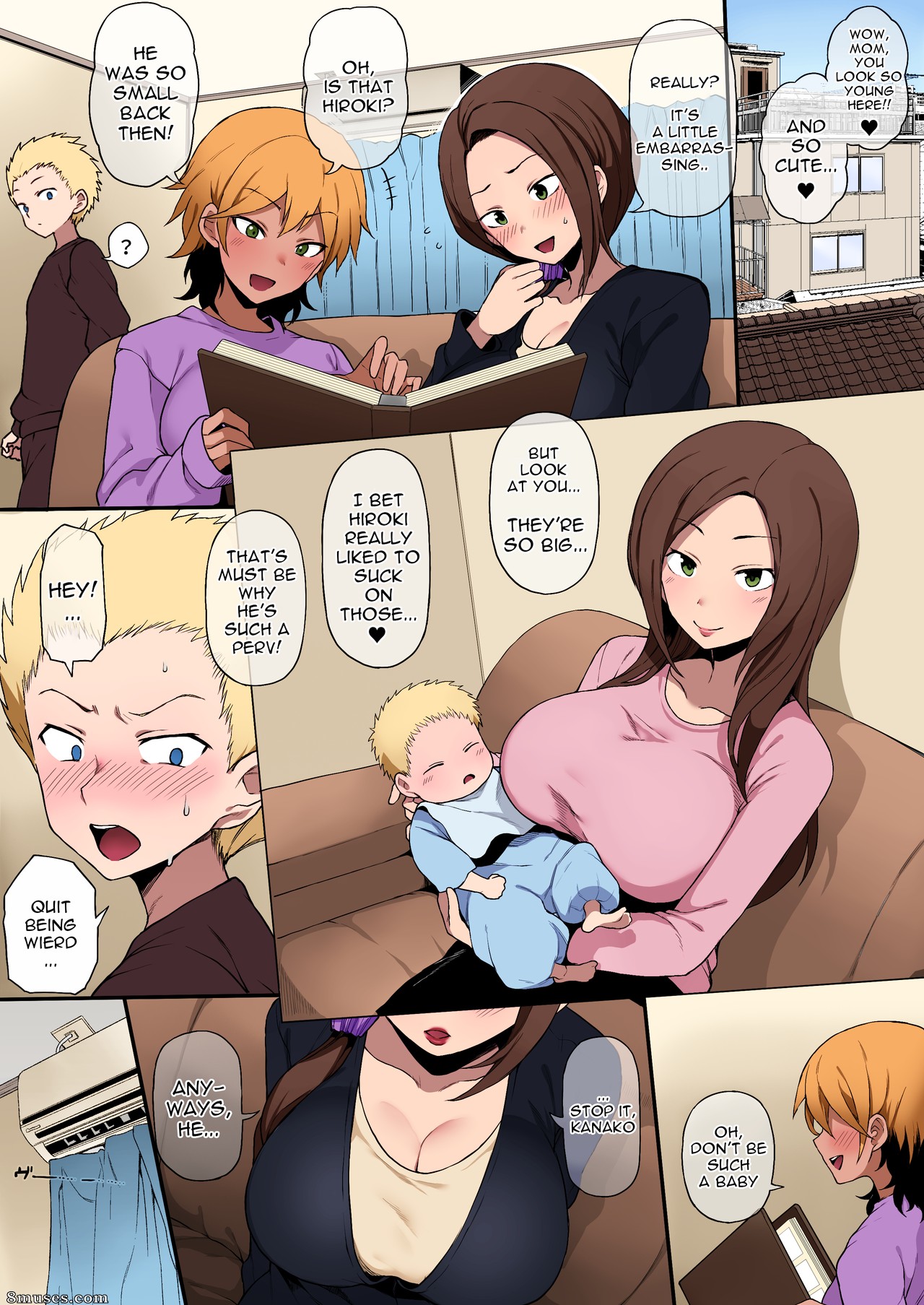 Terasu MC - Mama no Oppai o Ubawareru - Stolen Mother's Breasts - Page 1
