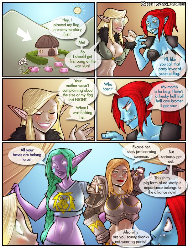 Shia Comics - World of Warcraft - Sex in a Hut - Page 1