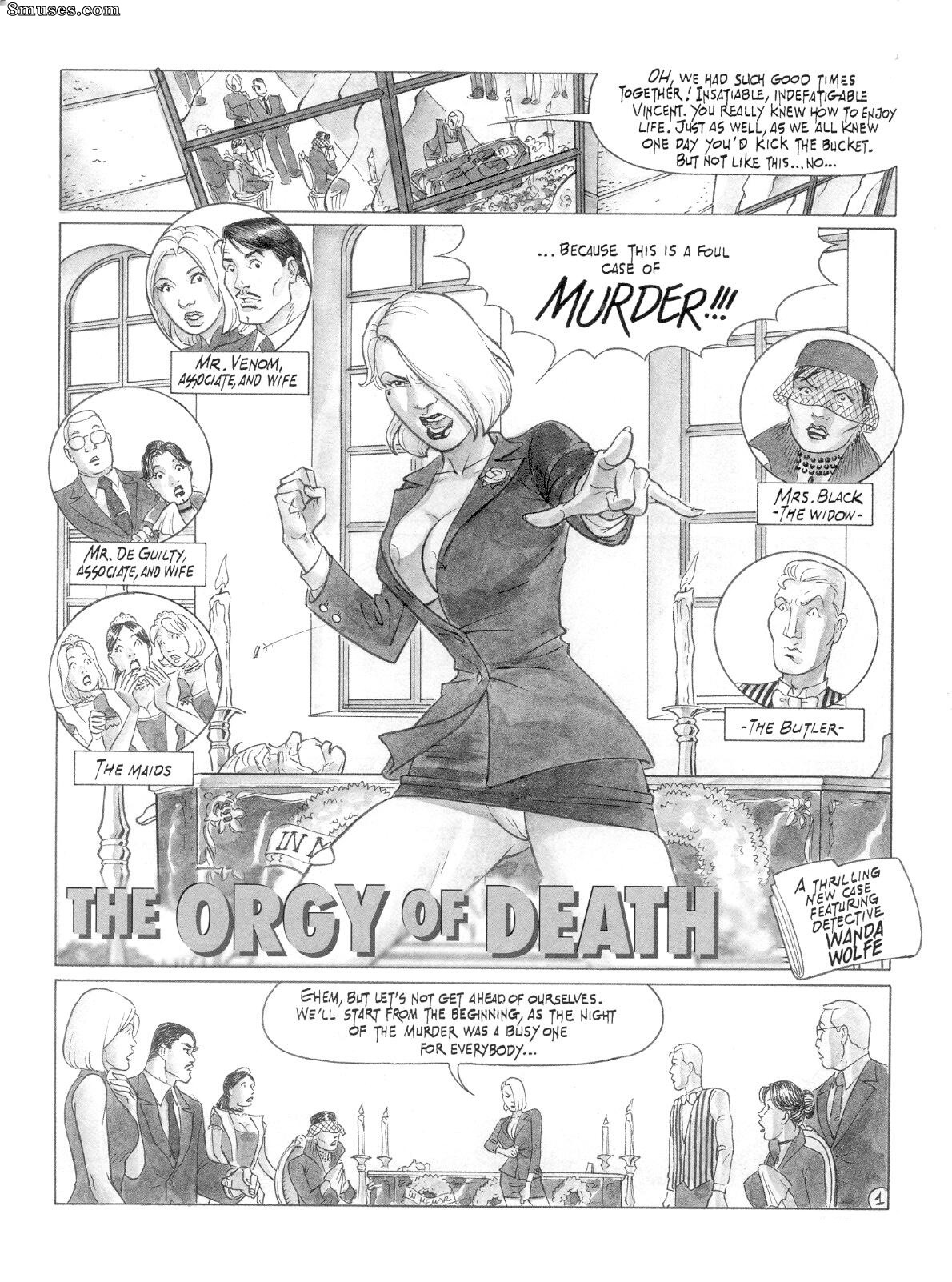 Alvaro Munoz - The Orgy of Death - Page 1