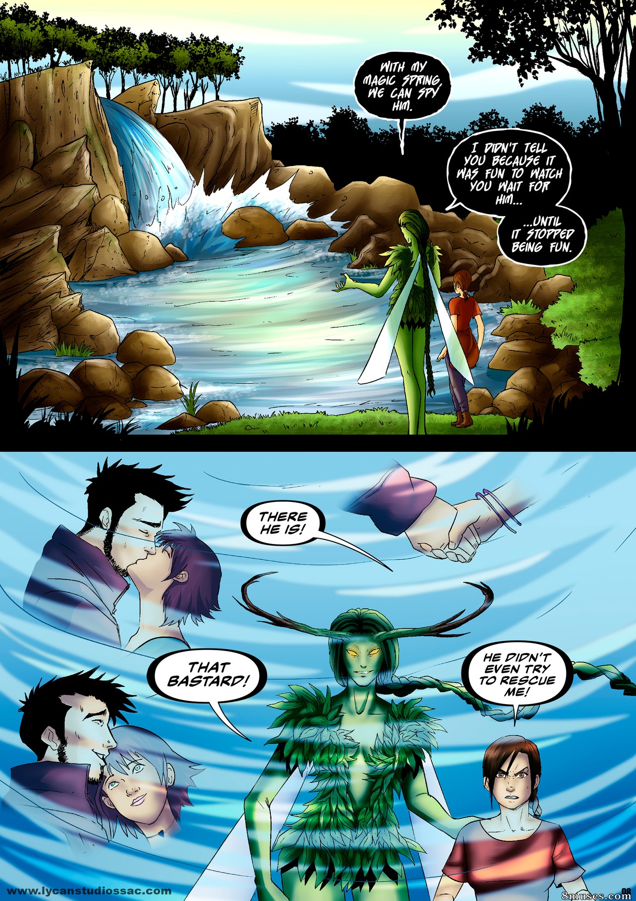 Locofuria Comics - 100 Ways to Become a Monster 25 - Mandragora the Girl and The Fae - Page 11
