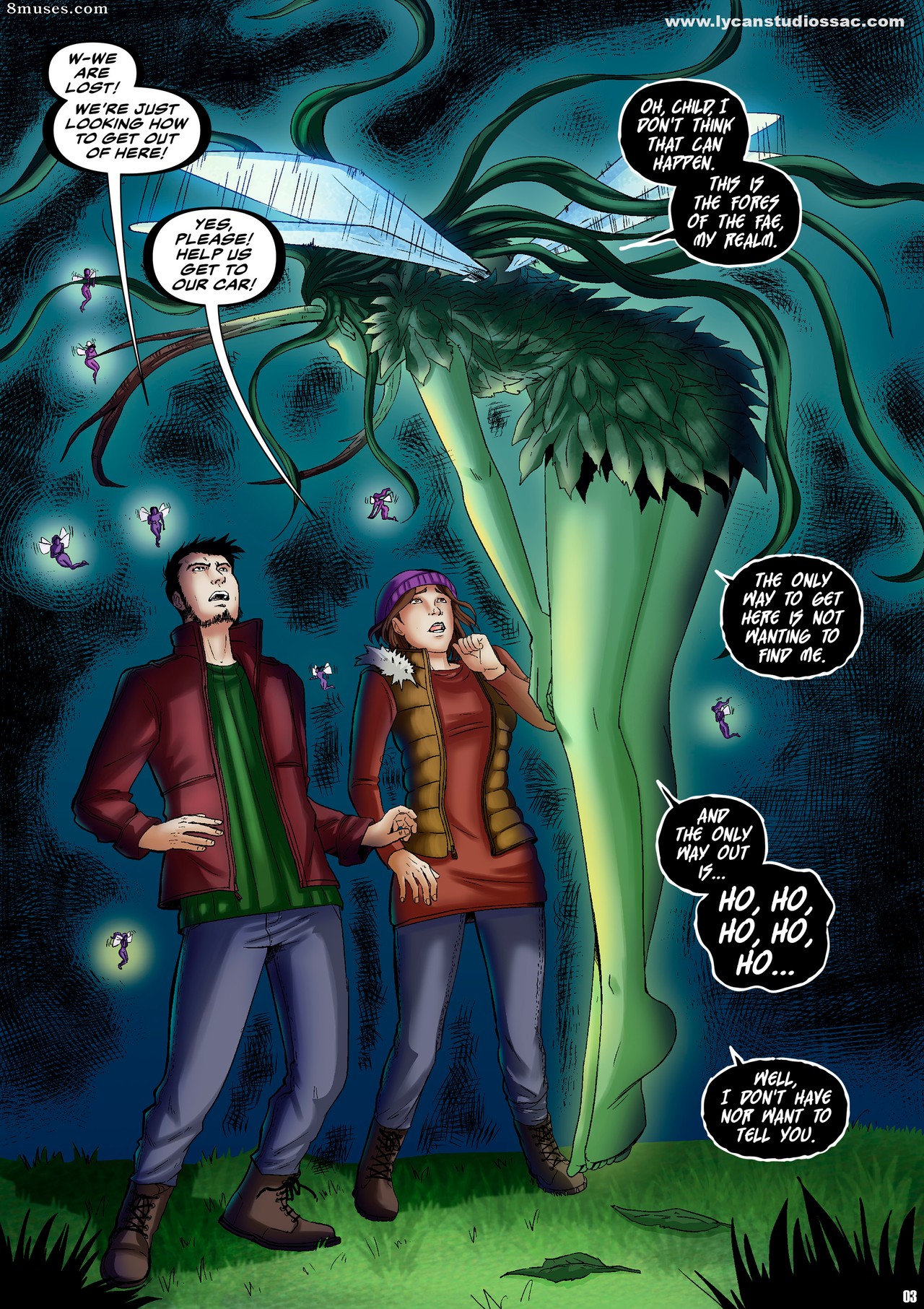 Locofuria Comics - 100 Ways to Become a Monster 25 - Mandragora the Girl and The Fae - Page 6