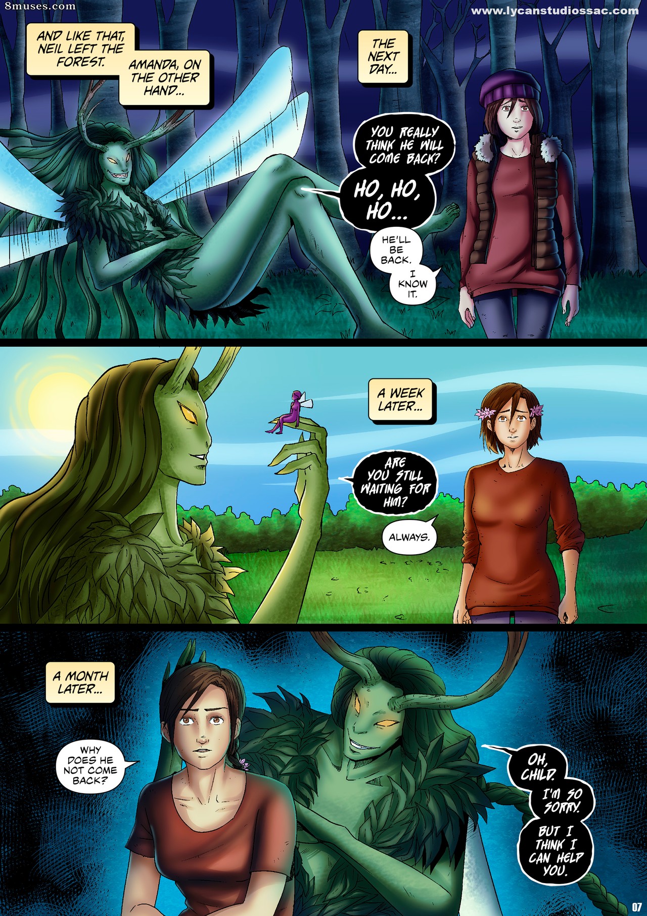 Locofuria Comics - 100 Ways to Become a Monster 25 - Mandragora the Girl and The Fae - Page 10