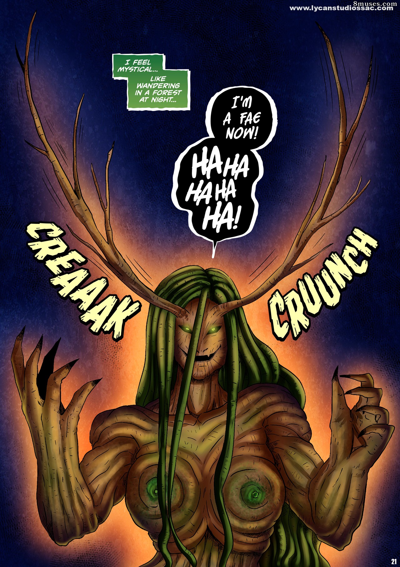 Locofuria Comics - 100 Ways to Become a Monster 25 - Mandragora the Girl and The Fae - Page 24