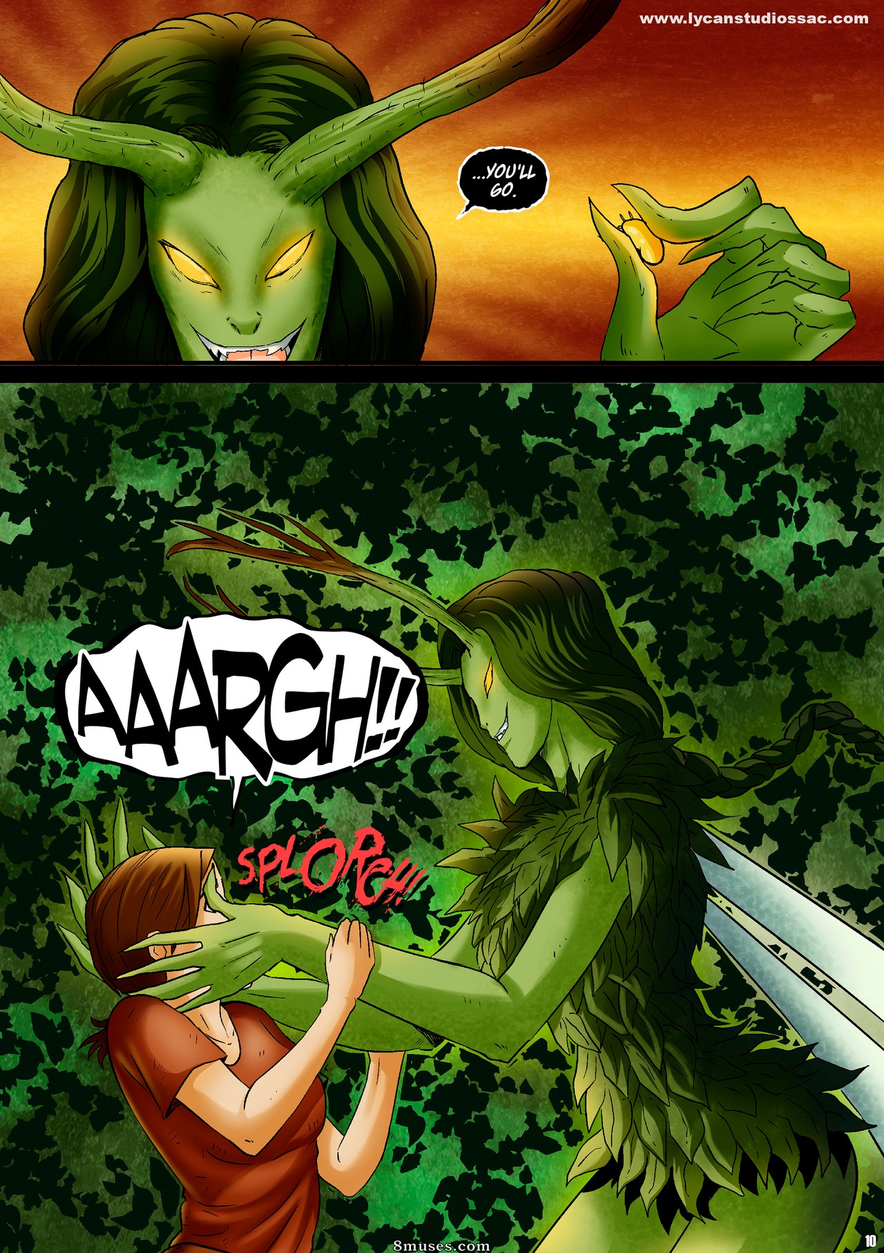 Locofuria Comics - 100 façons de devenir un monstre 25 - Mandragore la fille et les fées - Page 13