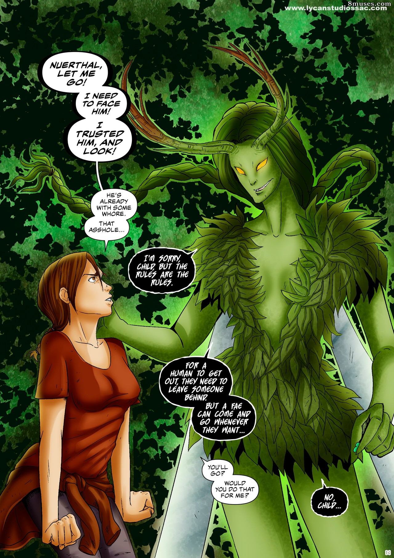 Locofuria Comics - 100 Ways to Become a Monster 25 - Mandragora the Girl and The Fae - Page 12