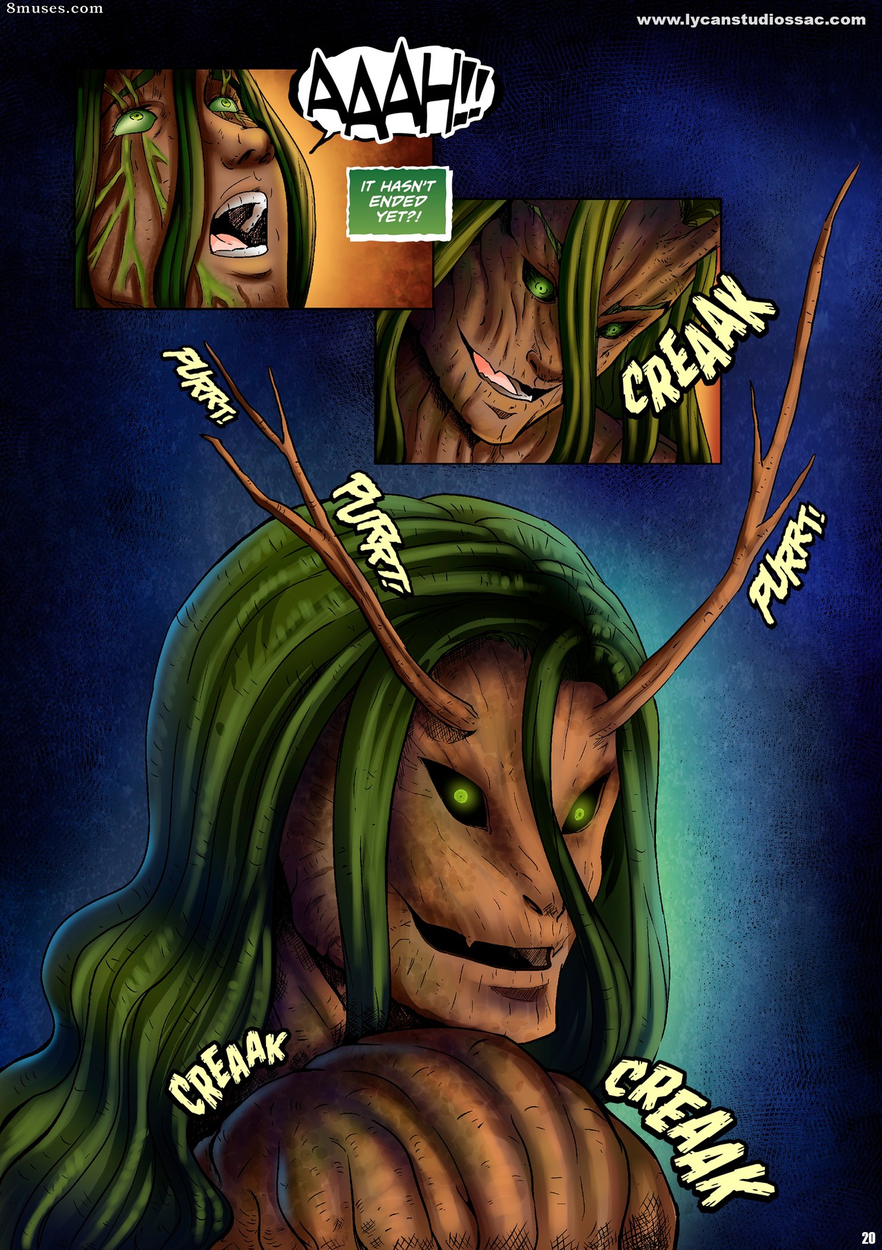 Locofuria Comics - 100 Ways to Become a Monster 25 - Mandragora the Girl and The Fae - Page 23