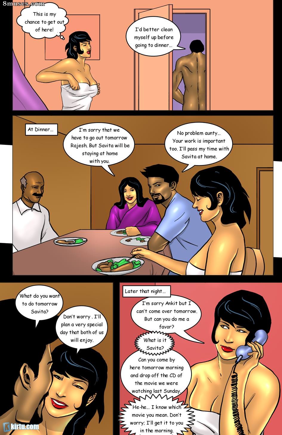 Savita at 18 - EP 02 - The Naughty Hostess - Page 9