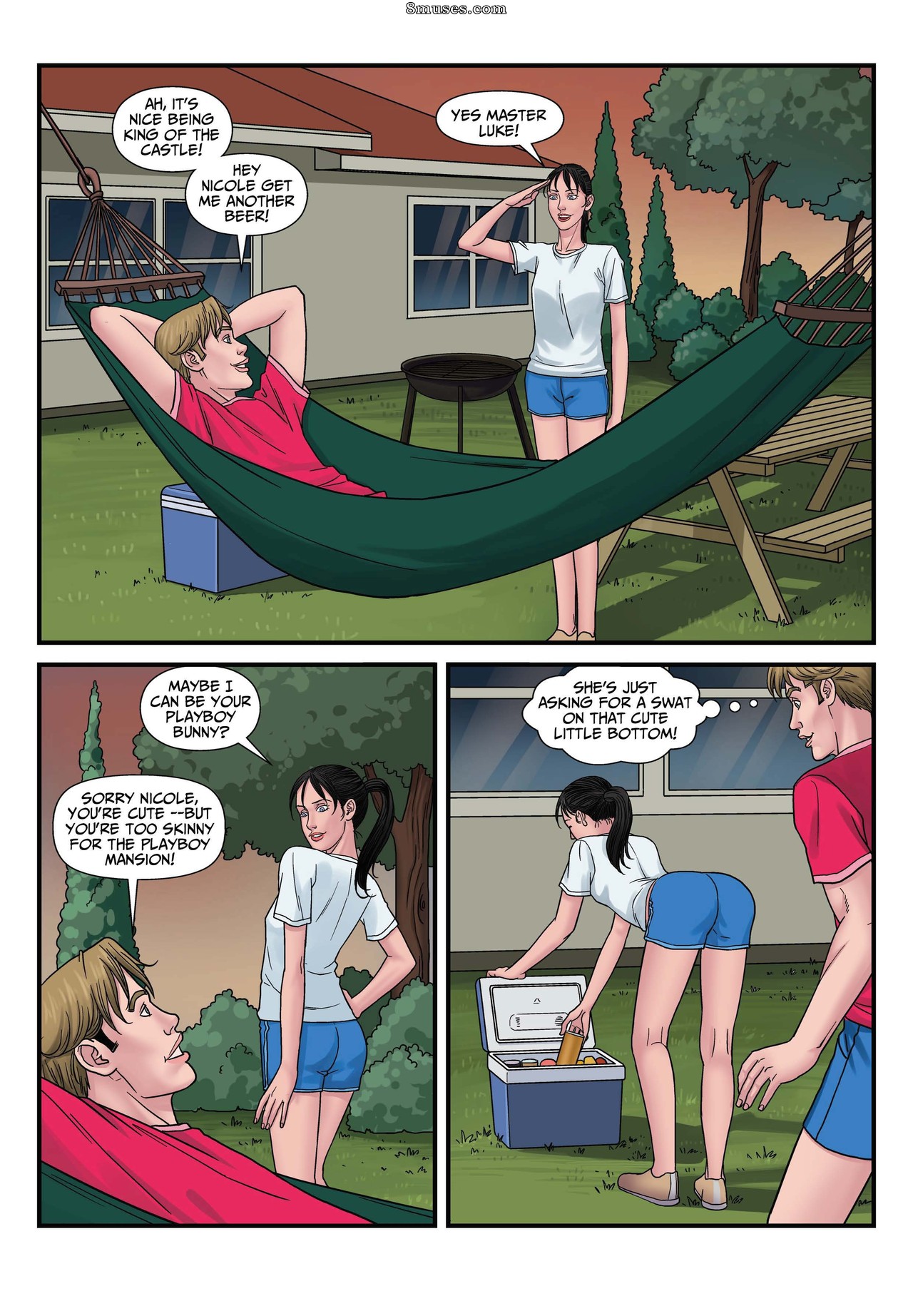 A touch igniting sparks