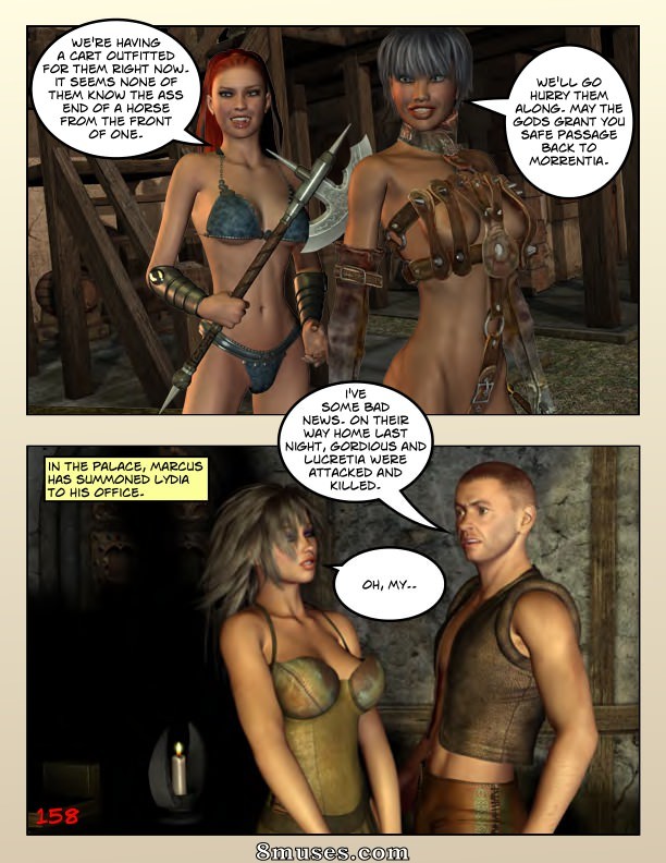 Digital Empress-Captain Trips Comics - Empress Chronicles - Book 13 - Treacherous Bodies - Page 158