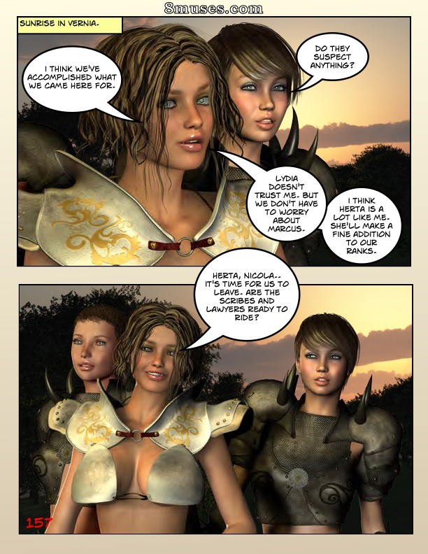 Digital Empress-Captain Trips Comics - Crônicas da imperatriz - Livro 13 - Corpos traiçoeiros - Página 157