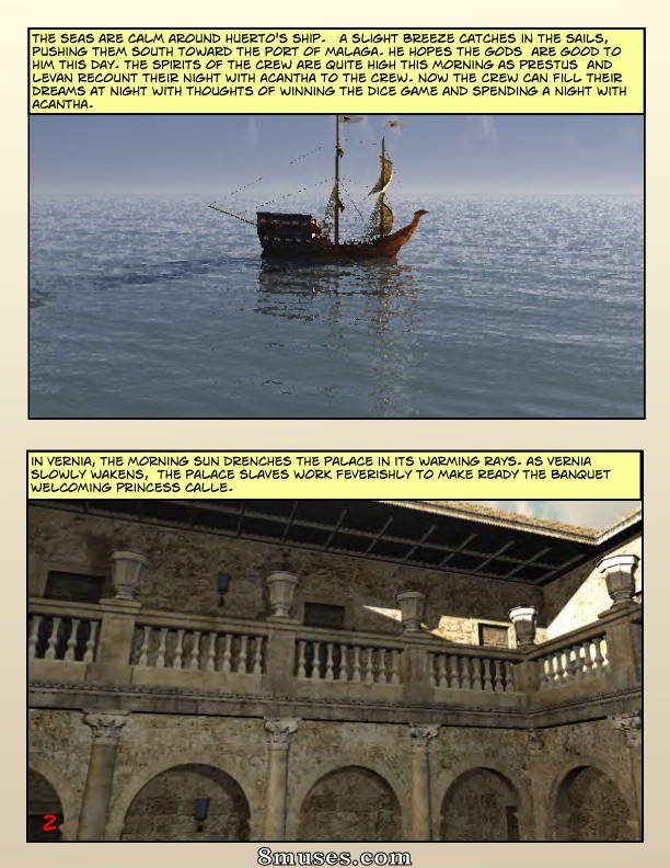 Digital Empress-Captain Trips Comics - Empress Chronicles - Book 13 - Treacherous Bodies - Page 2