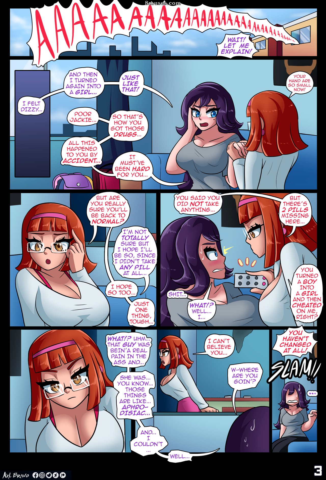 Ax3lbravo - Damsels in Distress - Page 4
