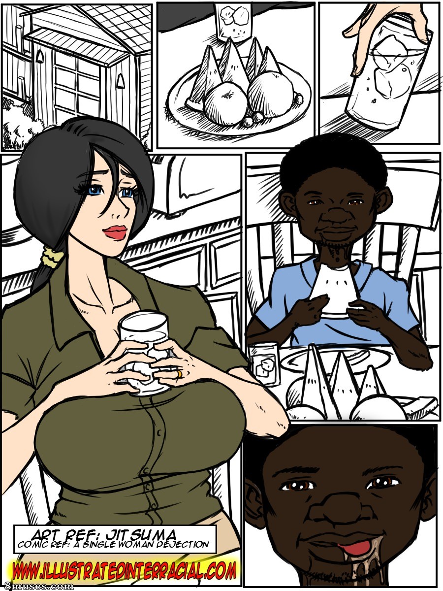 IllustratedInterracial.com Comics - Sem palavras - Página 1
