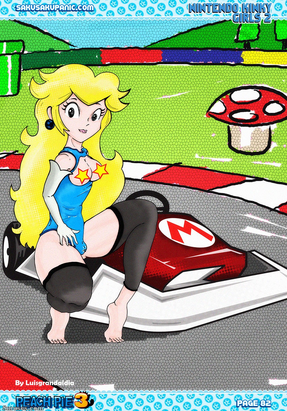 SakuSakuPanic Comics - Garotas kinky da Nintendo - Página 8