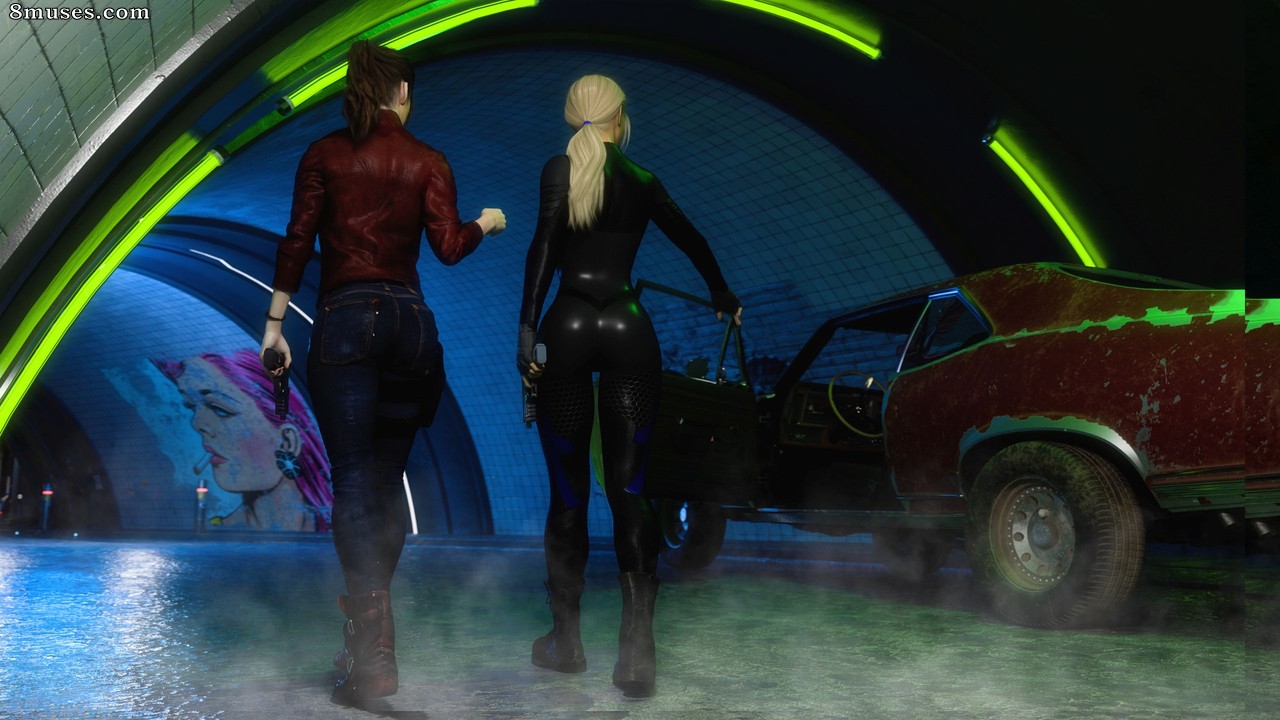 3DZen - Residential Evil XXX - Part 4 - Chaos Streets - Page 9